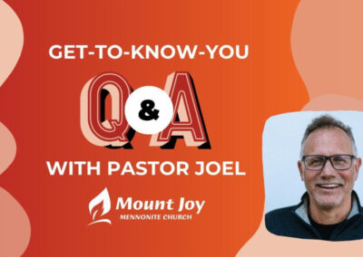 Q&A with Pastor Joel Smith | Gerry Keener | 10.01.2023